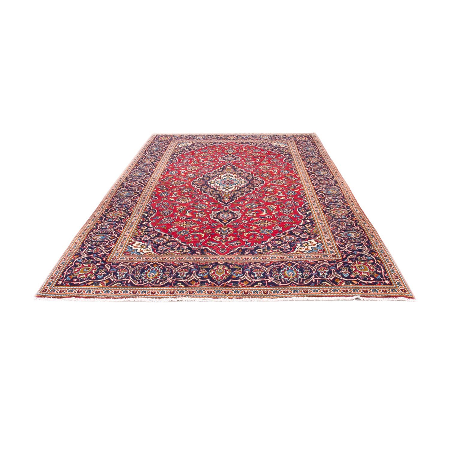 Tapis persan - Keshan - 302 x 195 cm - rouge
