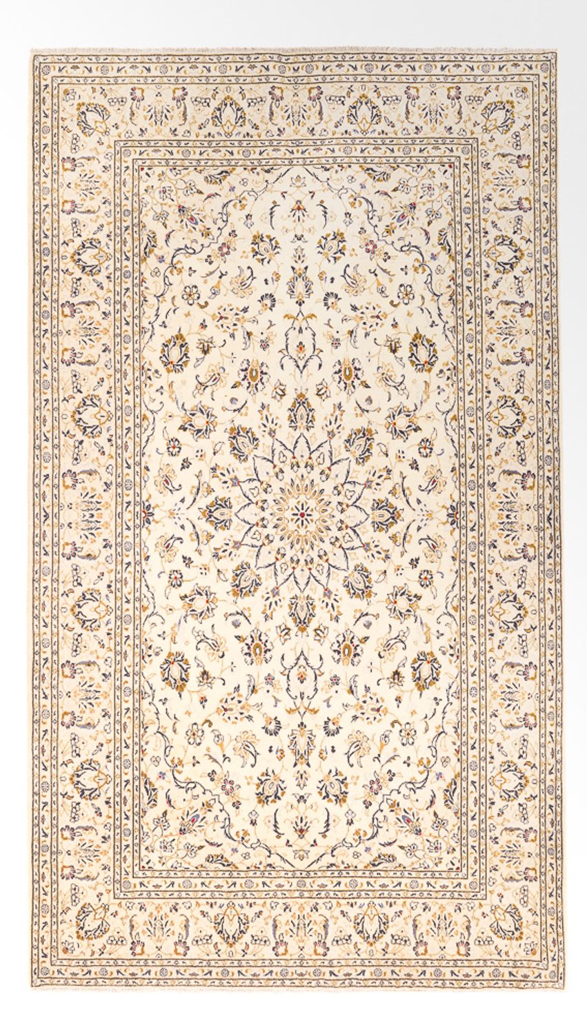 Tapis persan - Keshan - 290 x 197 cm - crème