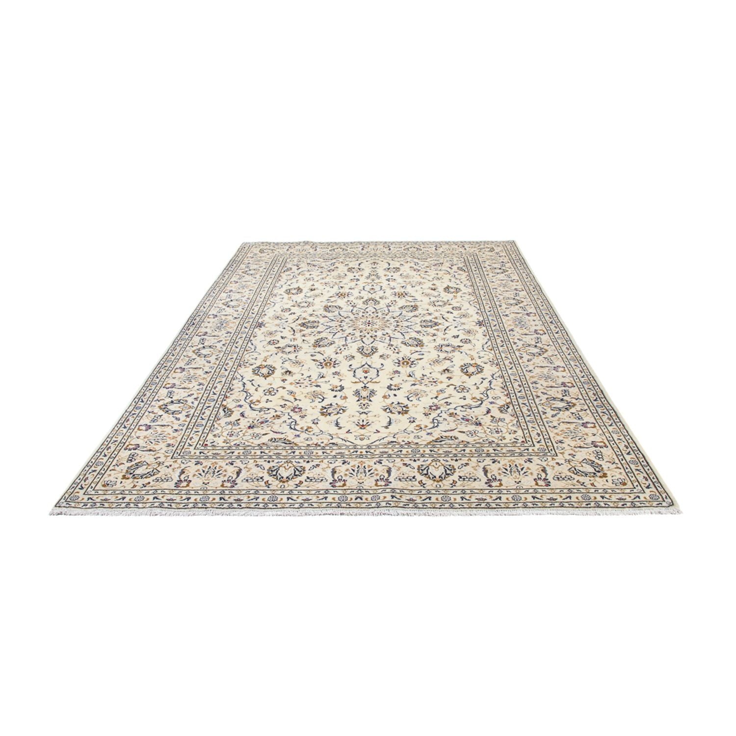 Tapis persan - Keshan - 290 x 197 cm - crème