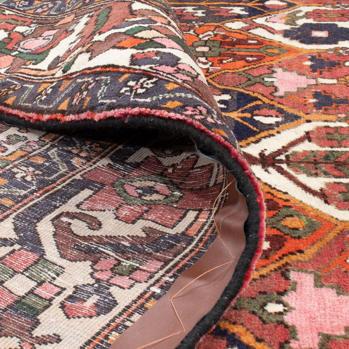 Tapis persan - Nomadic - 310 x 210 cm - terracotta