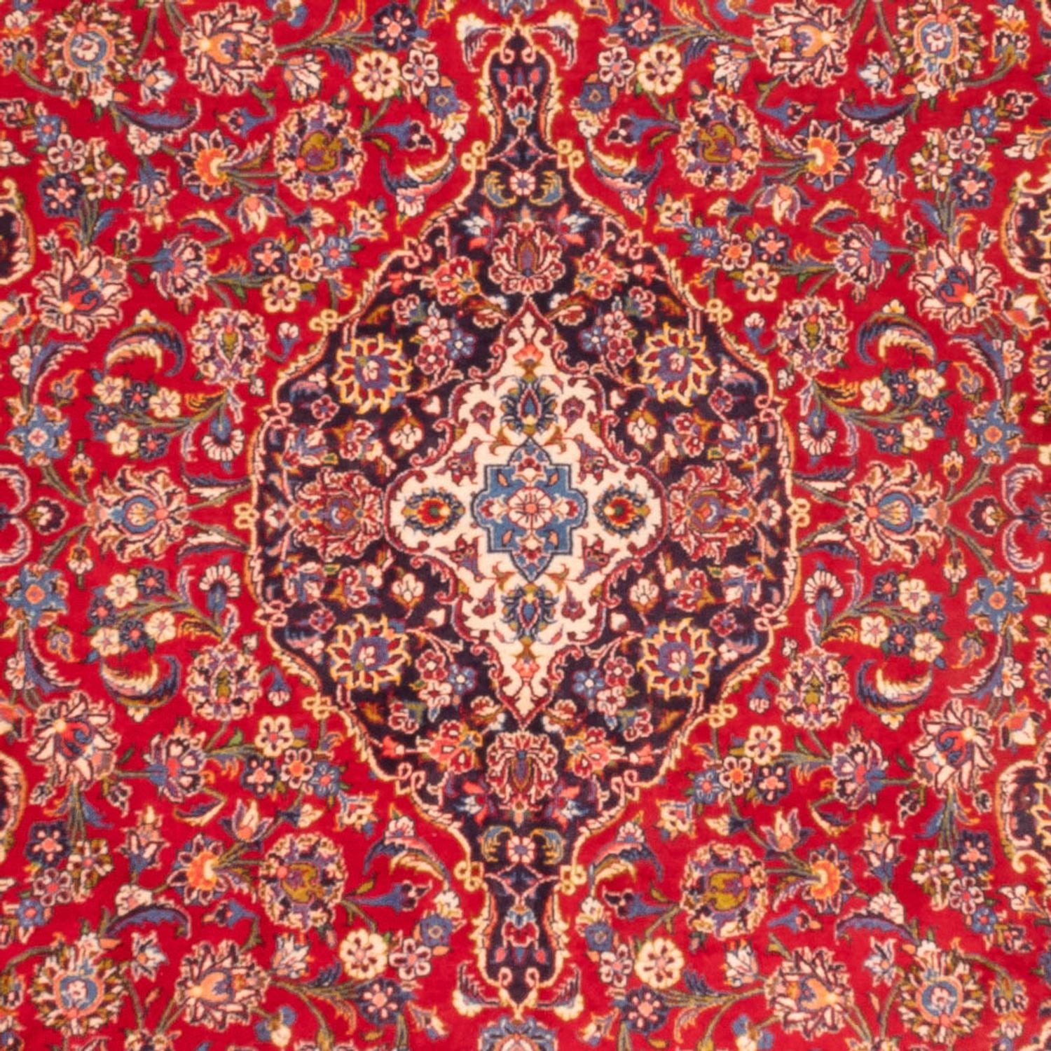 Tapis persan - Keshan - 354 x 218 cm - rouge