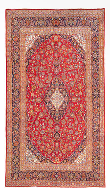 Tapis persan - Keshan - 315 x 205 cm - rouge