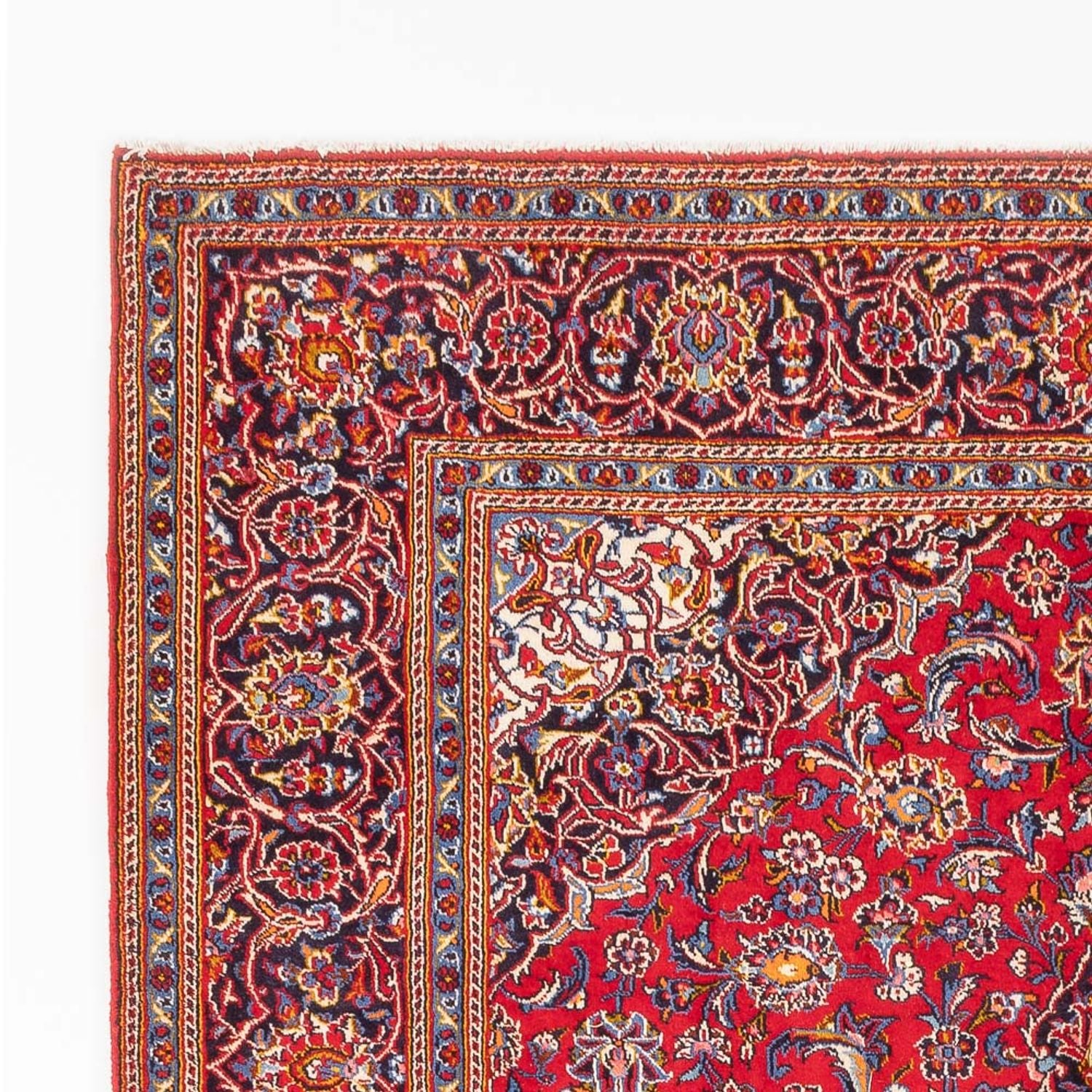 Tapis persan - Keshan - 300 x 218 cm - rouge