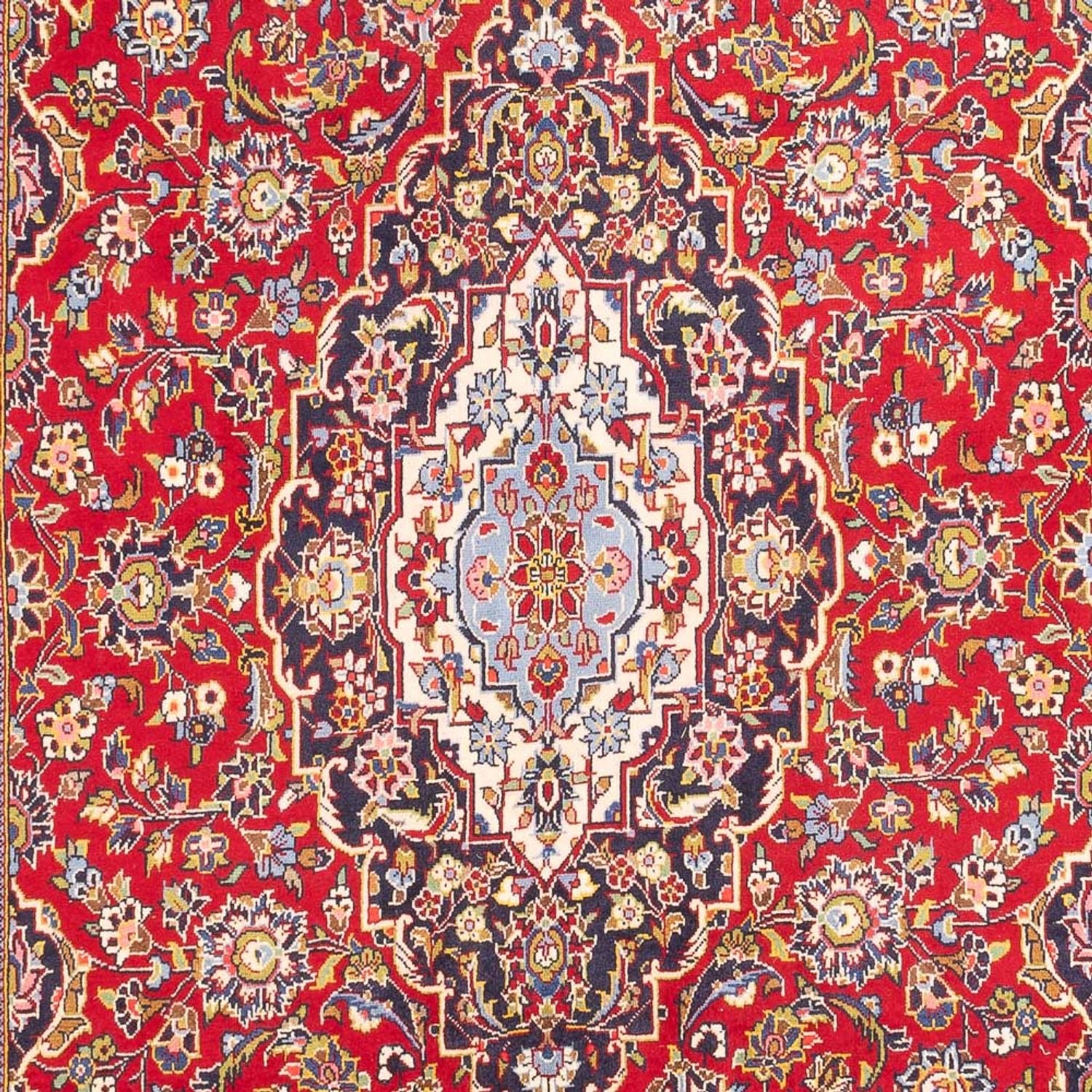 Tapis persan - Keshan - 304 x 195 cm - rouge