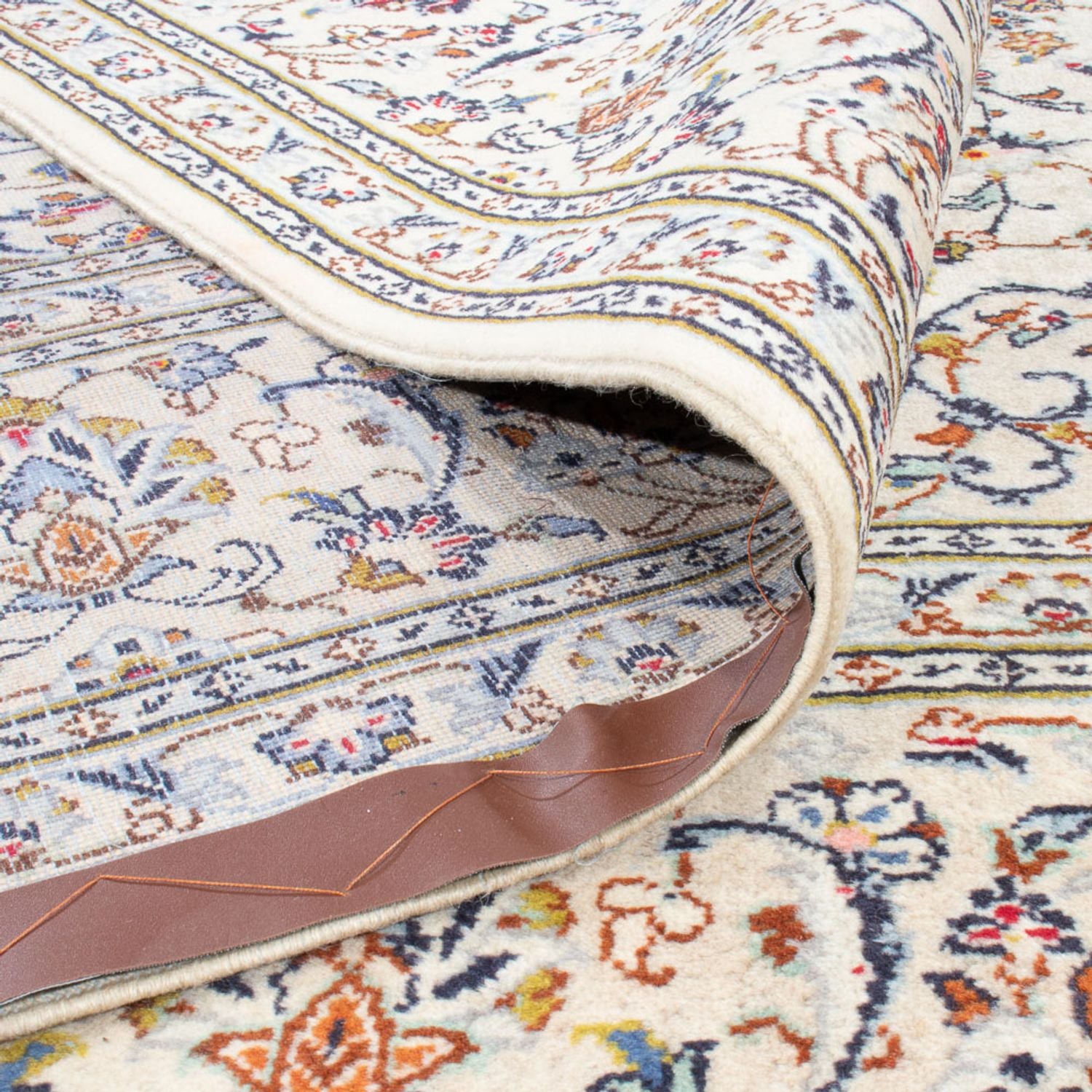 Tapis persan - Keshan - 300 x 204 cm - beige