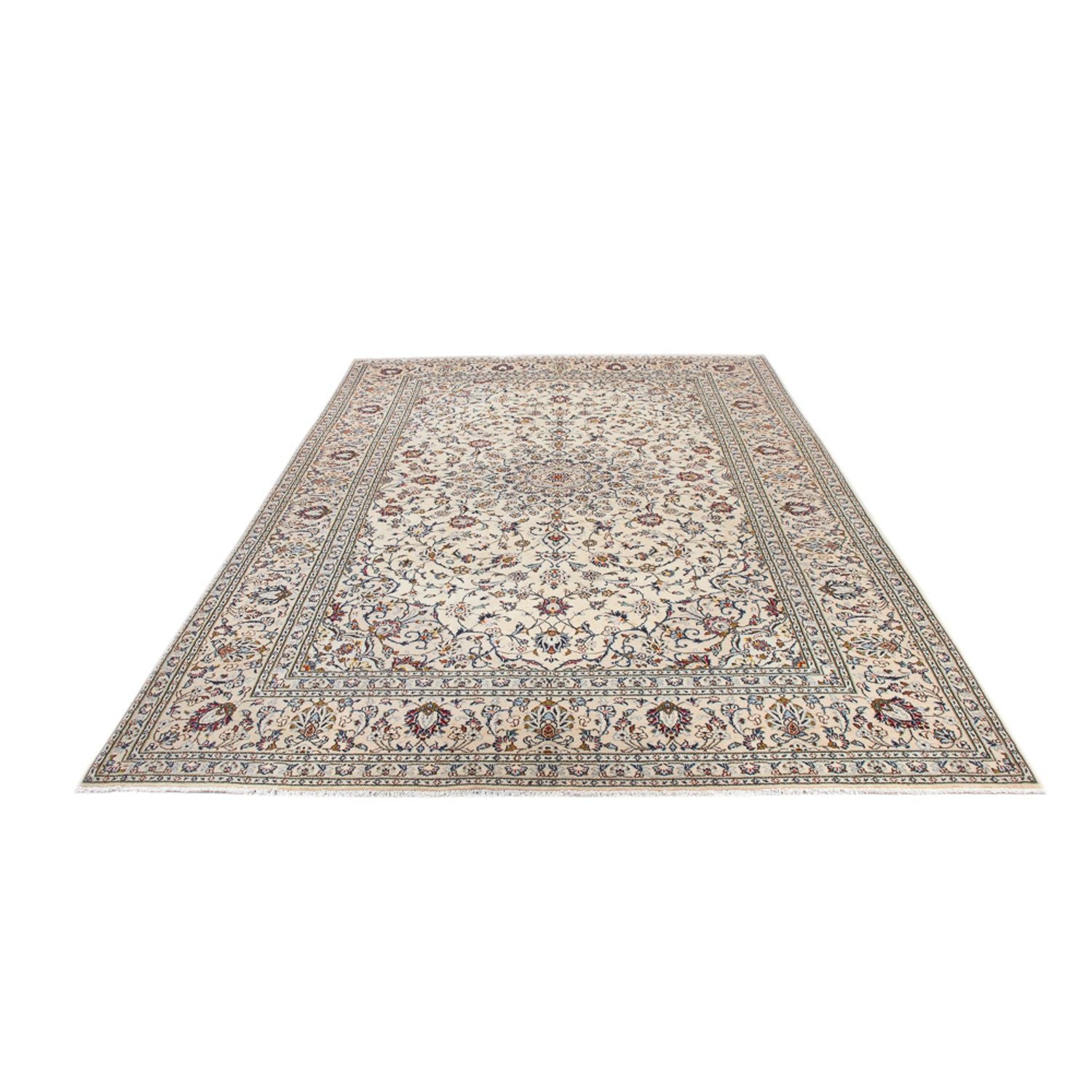 Tapis persan - Keshan - 300 x 204 cm - beige