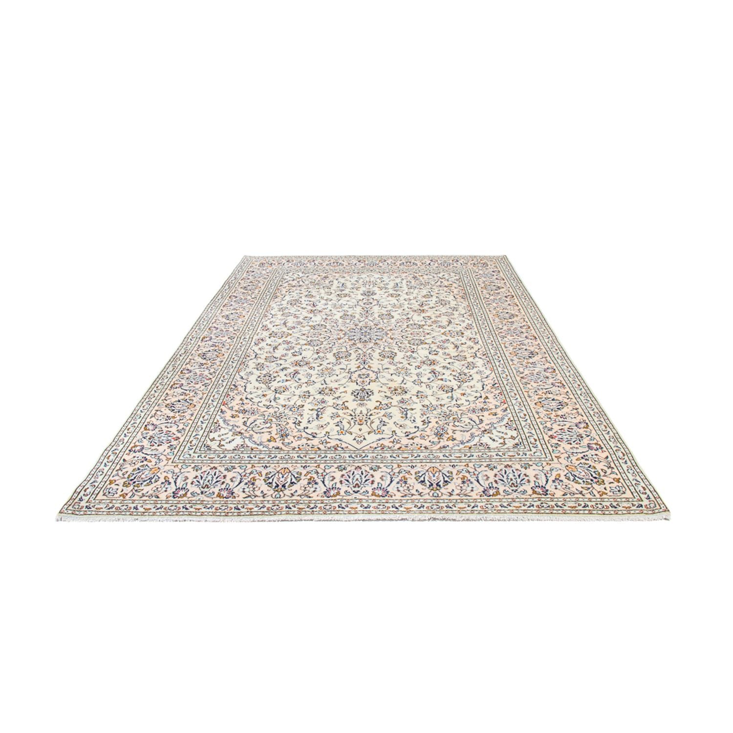Tapis persan - Keshan - 290 x 195 cm - beige
