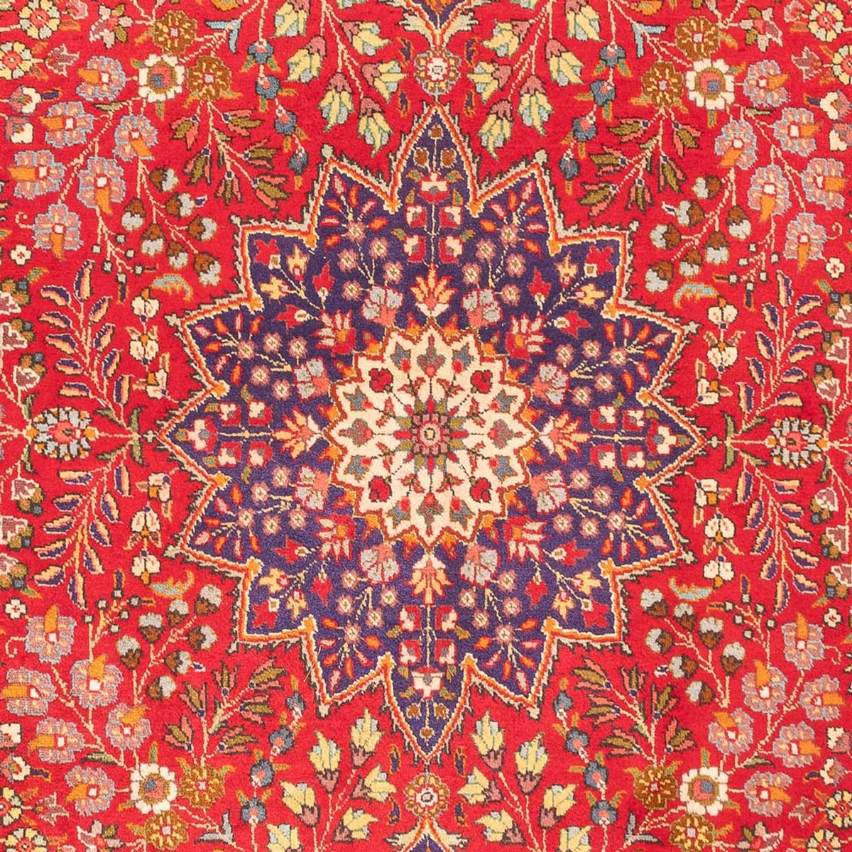 Tapis persan - Tabriz - 295 x 200 cm - rouge