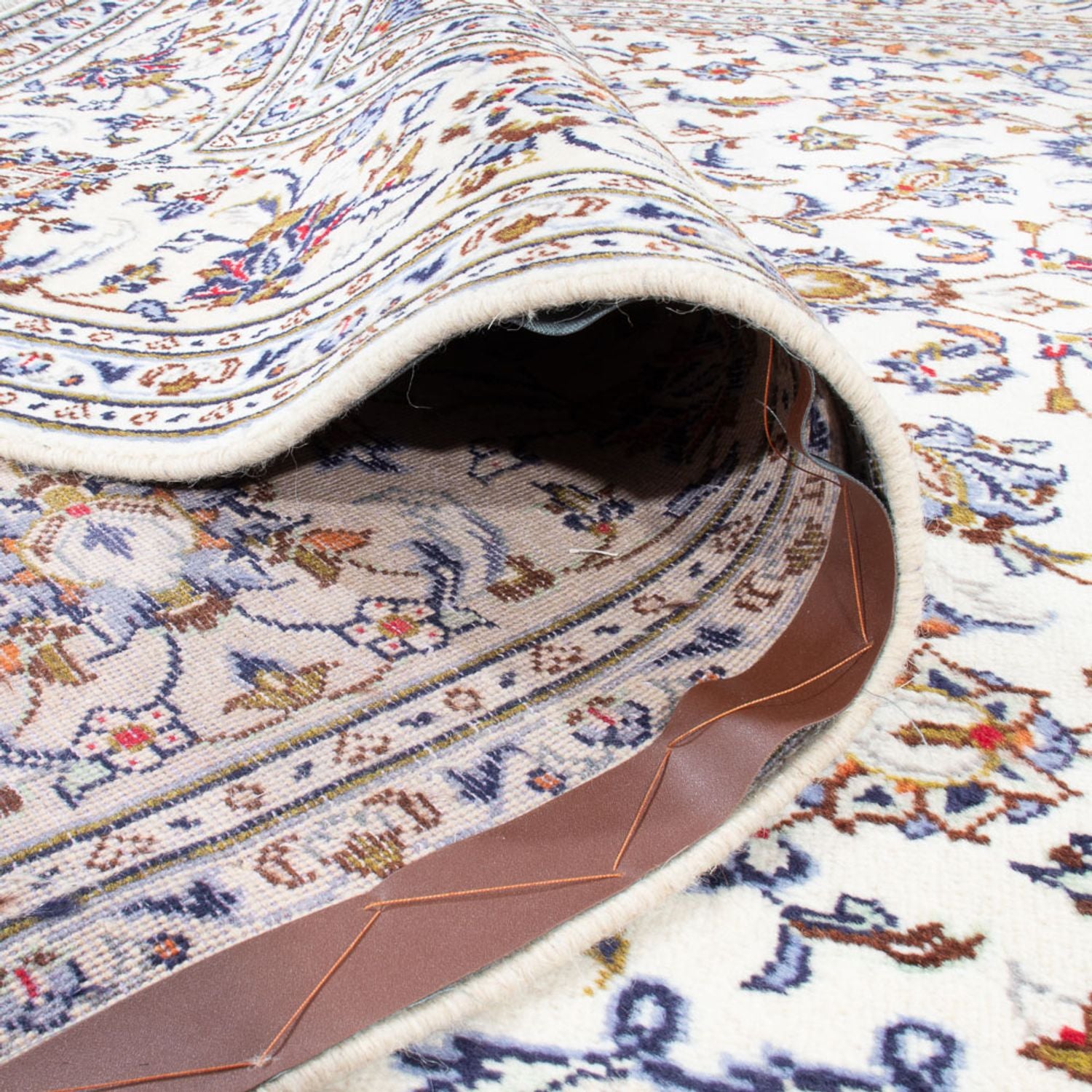 Tapis persan - Keshan - 305 x 200 cm - beige