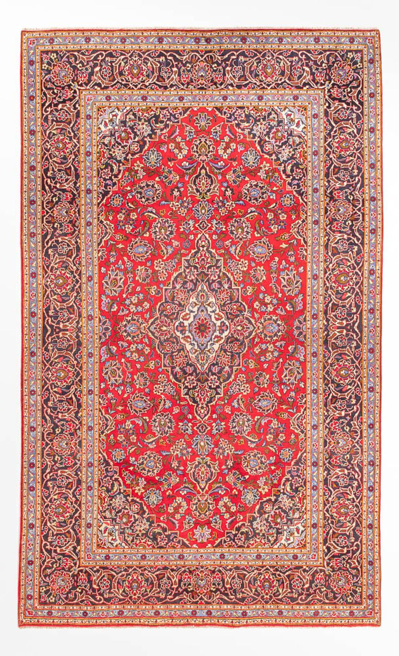 Tapis persan - Keshan - 305 x 205 cm - rouge