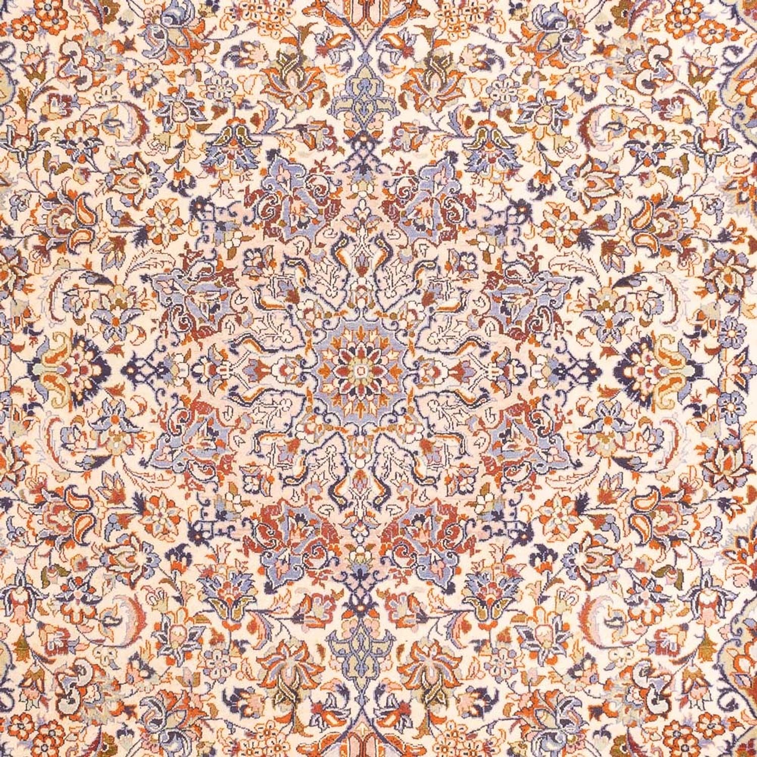 Tapis persan - Keshan - 410 x 280 cm - beige foncé