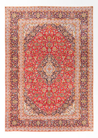 Tapis persan - Keshan - 353 x 245 cm - rouge