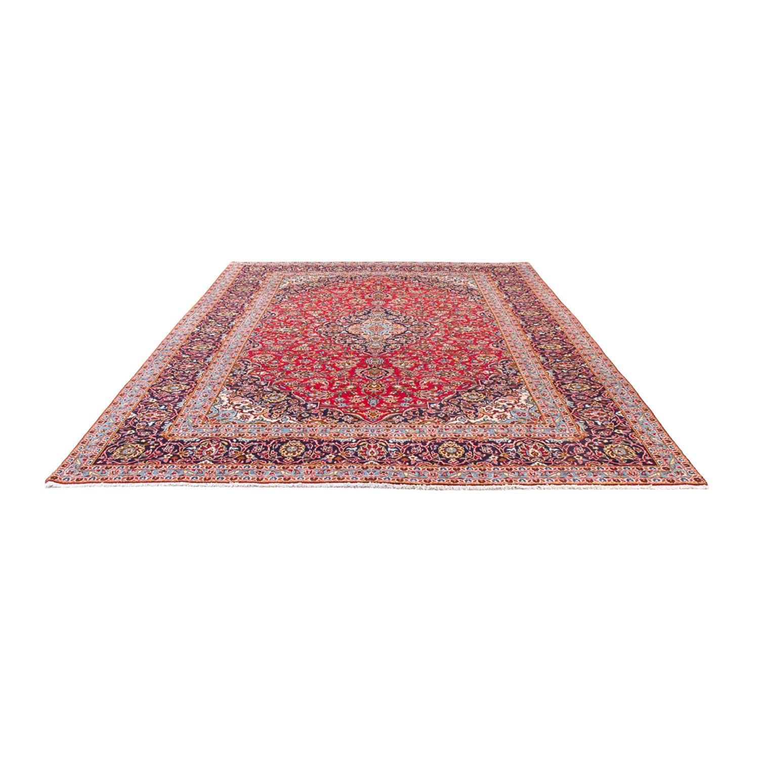 Tapis persan - Keshan - 353 x 245 cm - rouge