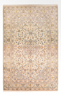 Tapis persan - Keshan - 345 x 220 cm - beige