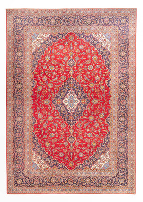 Tapis persan - Keshan - 390 x 295 cm - rouge