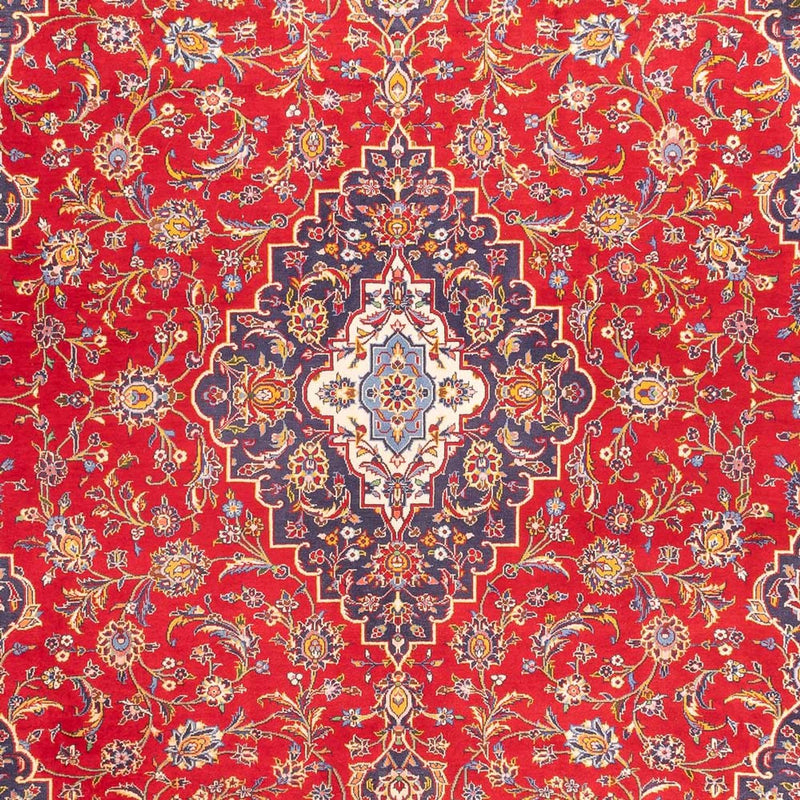 Tapis persan - Keshan - 390 x 295 cm - rouge
