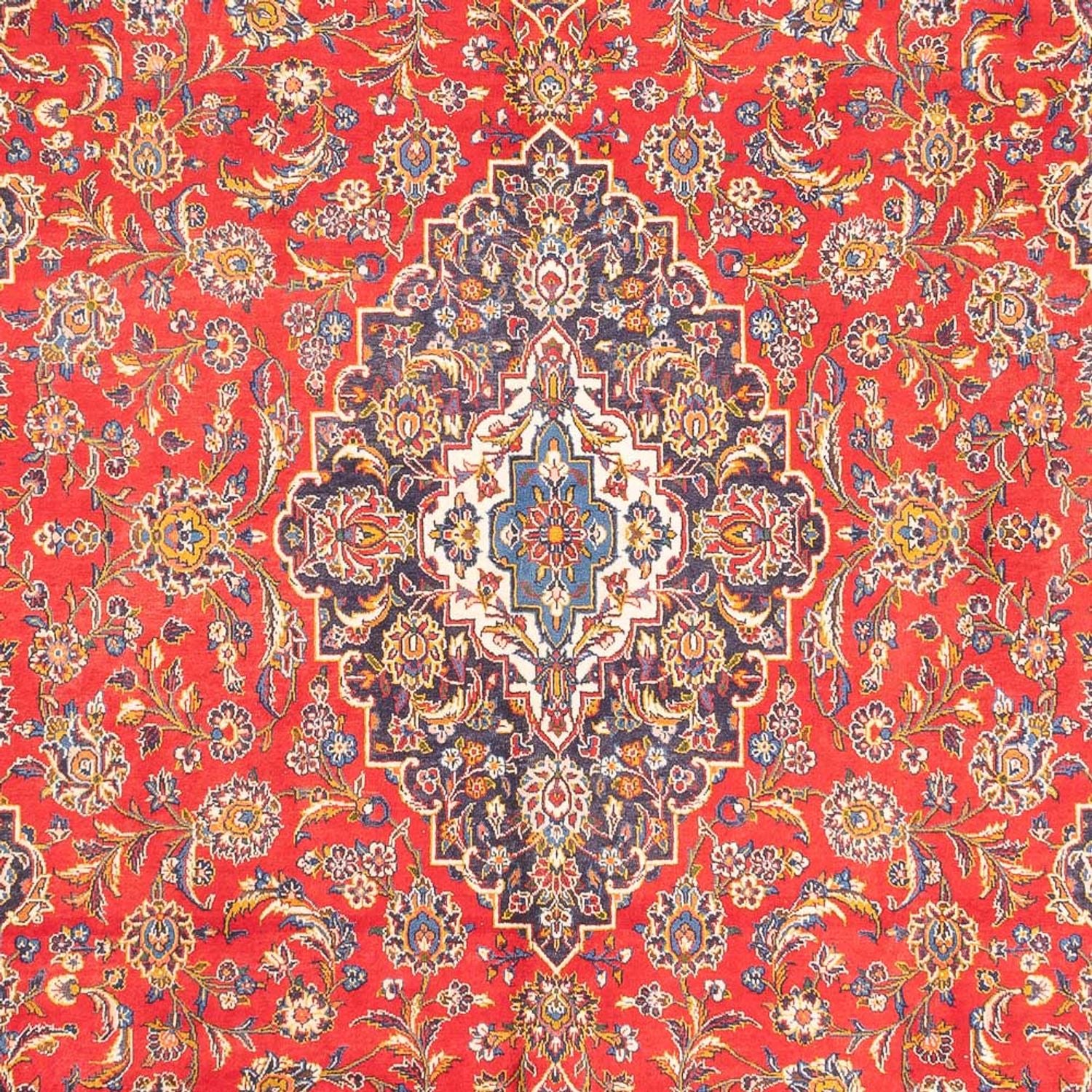 Tapis persan - Keshan - 350 x 248 cm - rouge