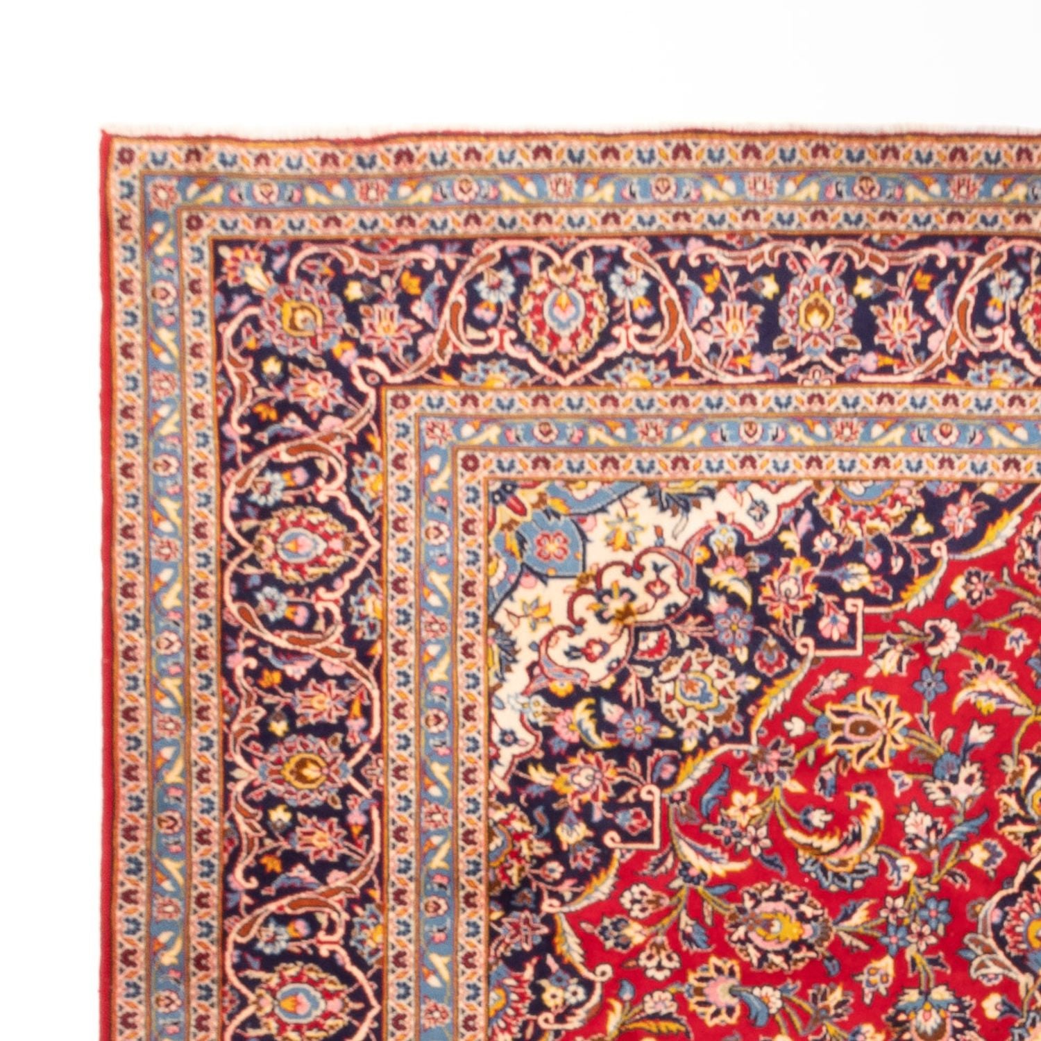 Tapis persan - Keshan - 362 x 253 cm - rouge