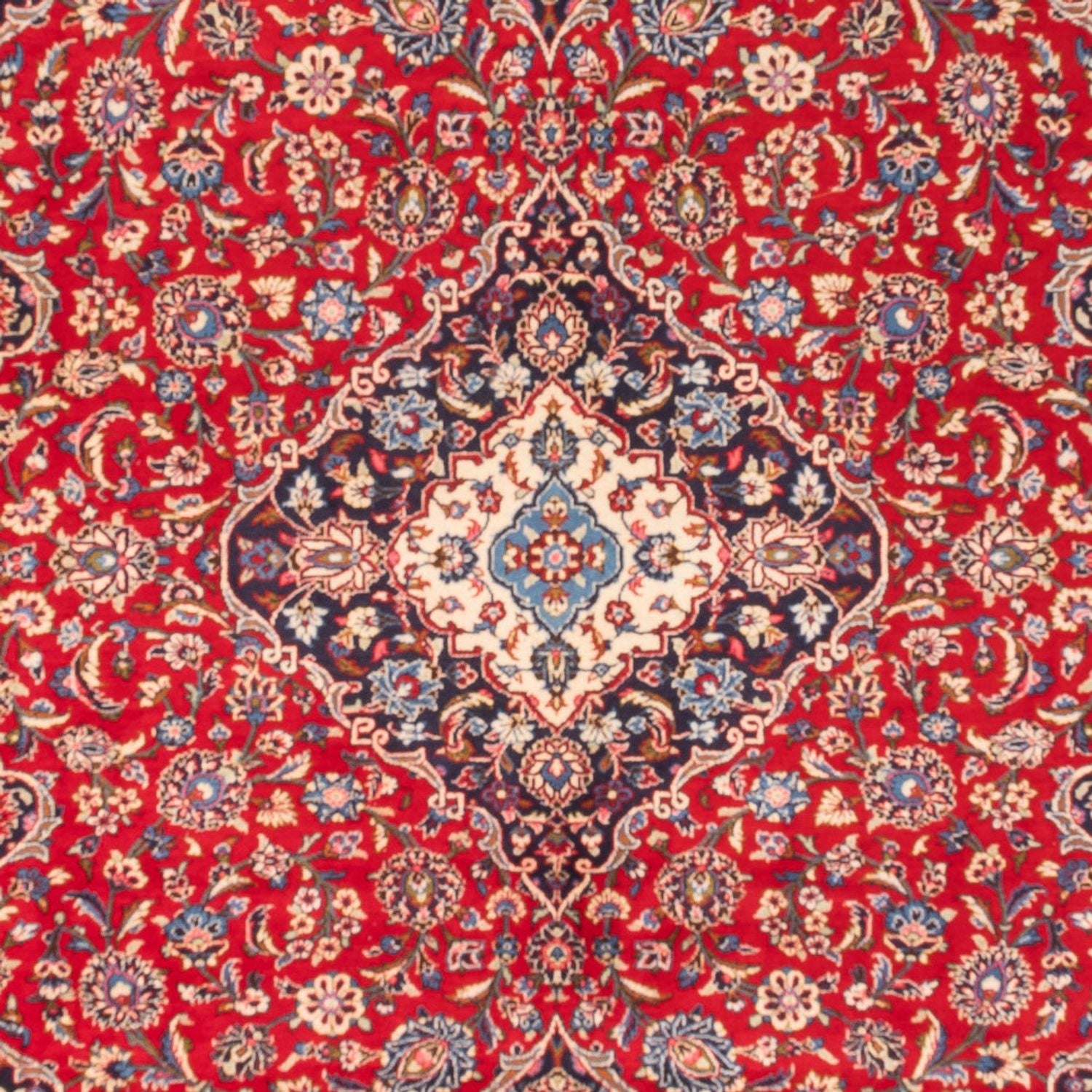 Tapis persan - Keshan - 350 x 250 cm - rouge