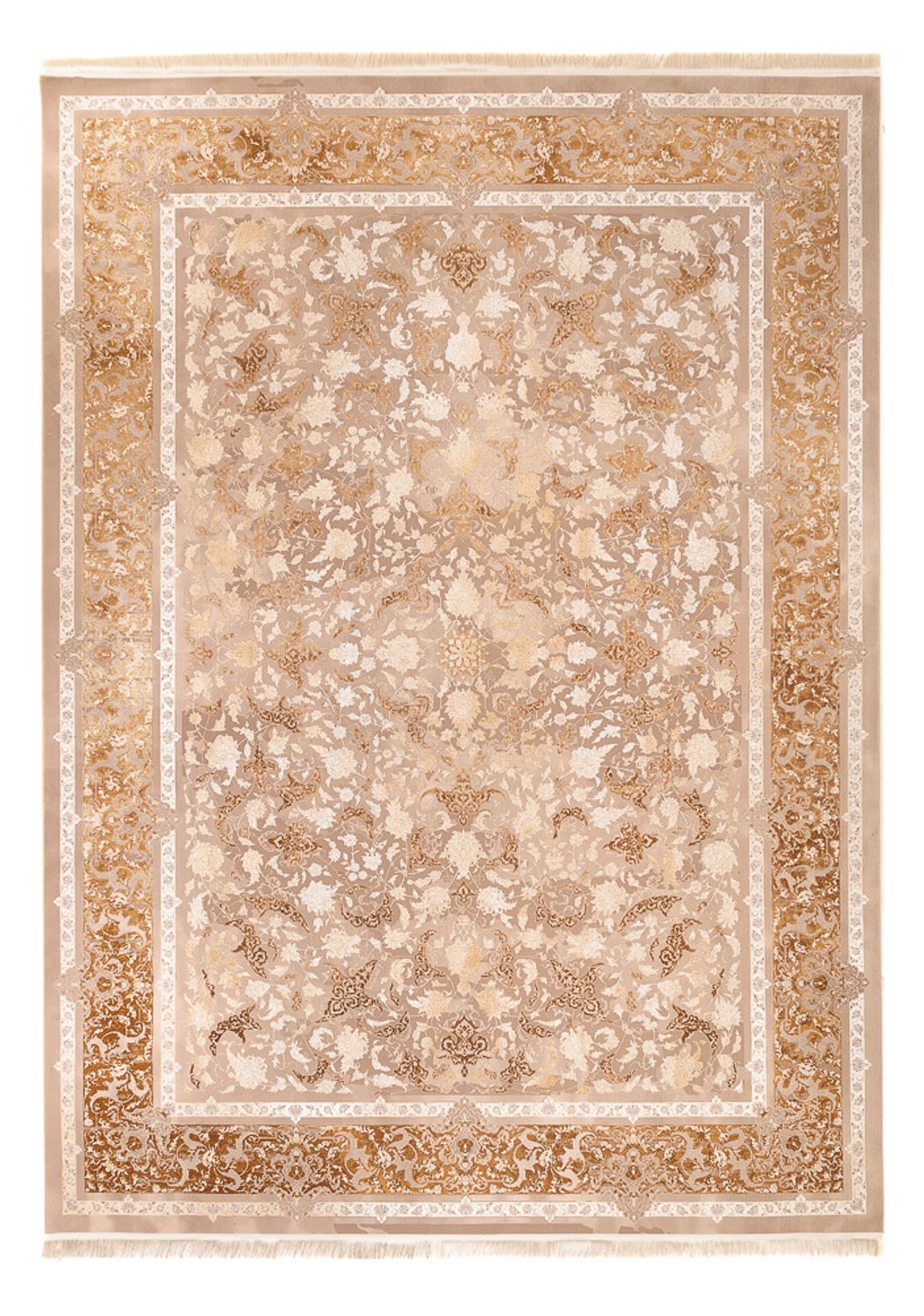 Tapis oriental tissé - 350 x 250 cm - beige