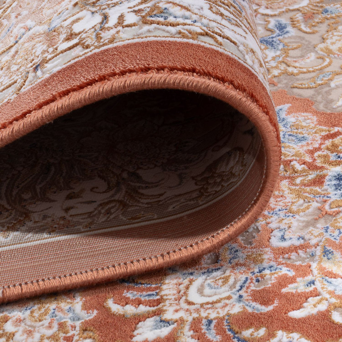 Tapis oriental tissé - 350 x 250 cm - beige foncé