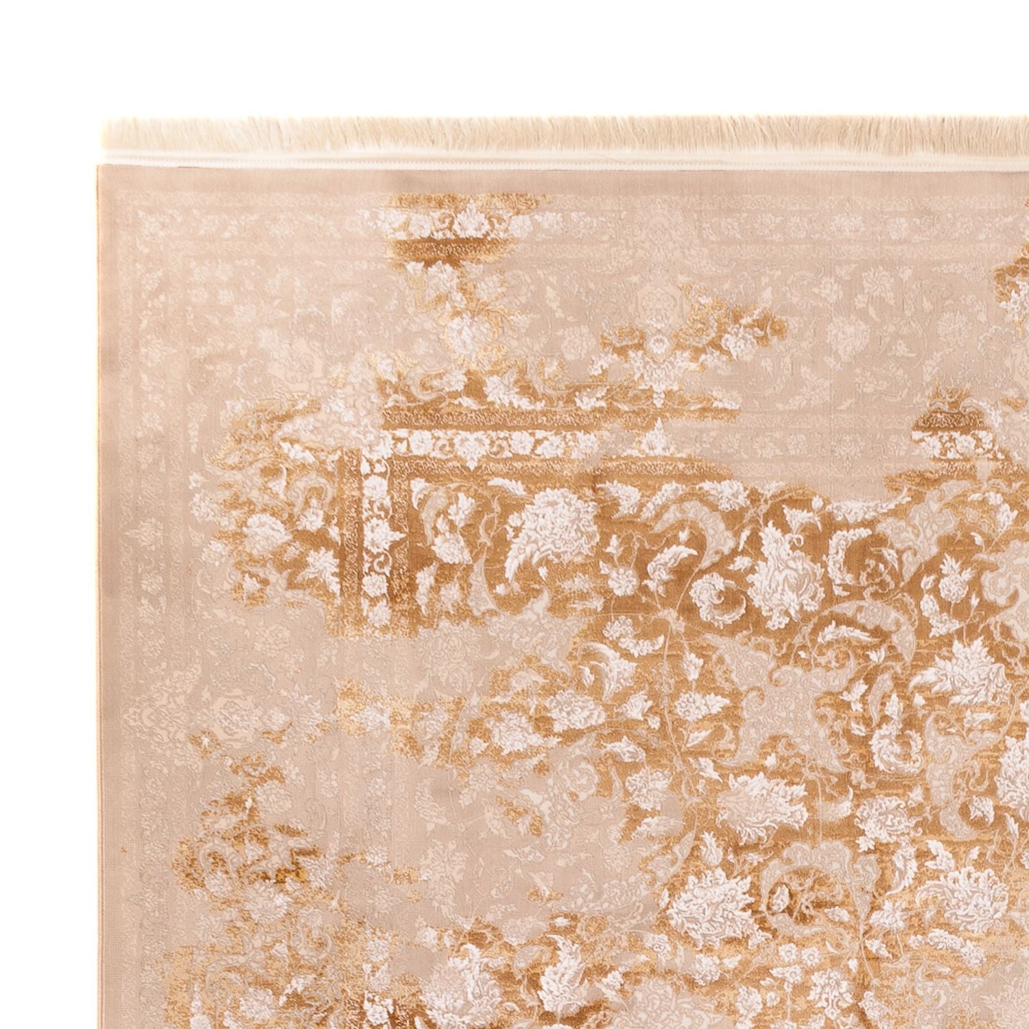 Tapis oriental tissé - 350 x 250 cm - beige foncé