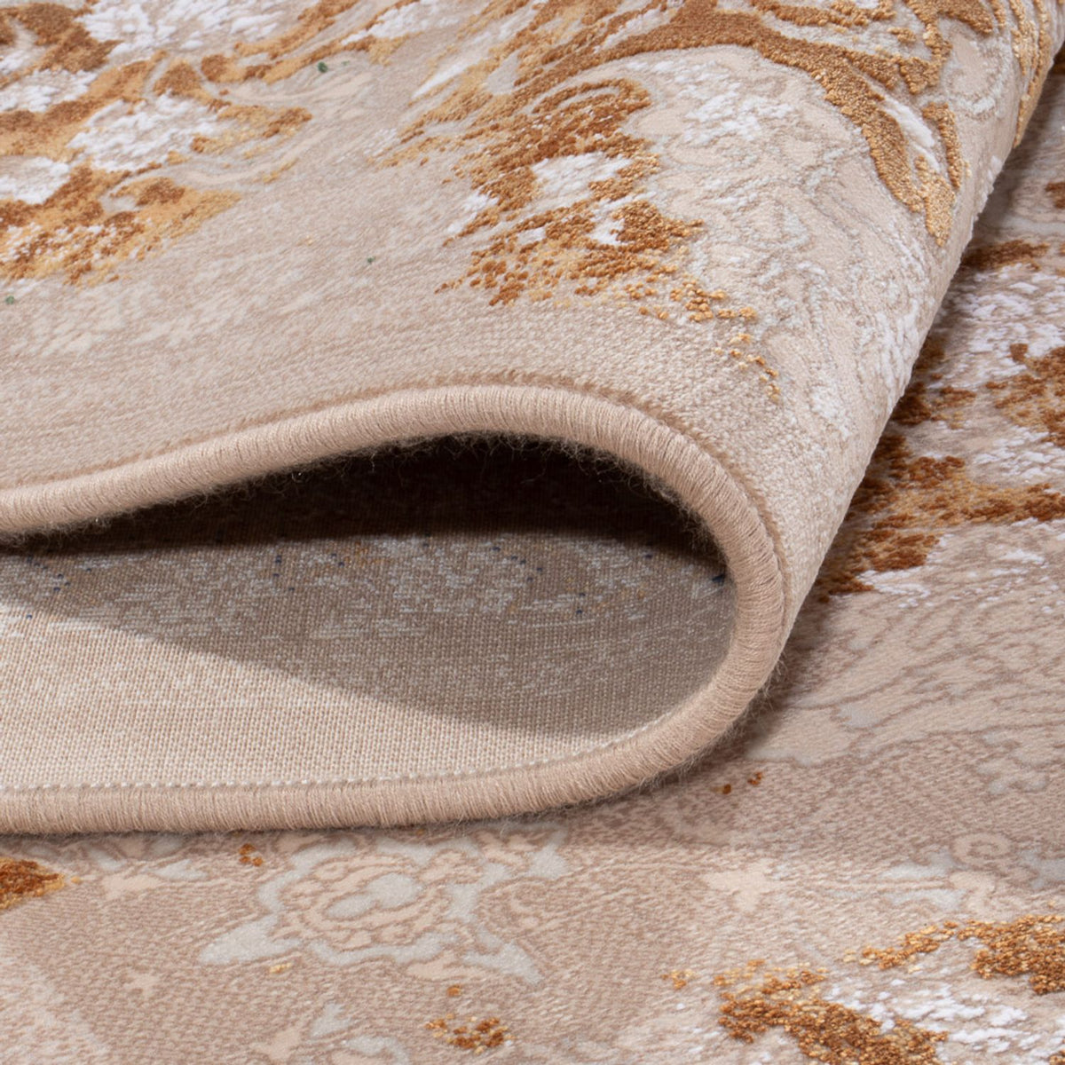 Tapis oriental tissé - 350 x 250 cm - beige foncé