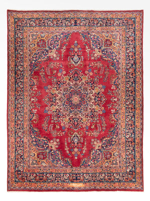 Tapis persan - Classique - 333 x 245 cm - rouge
