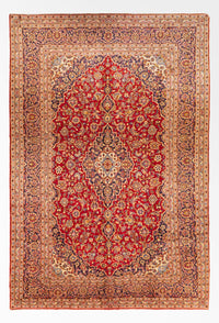 Tapis persan - Keshan - 368 x 246 cm - rouge
