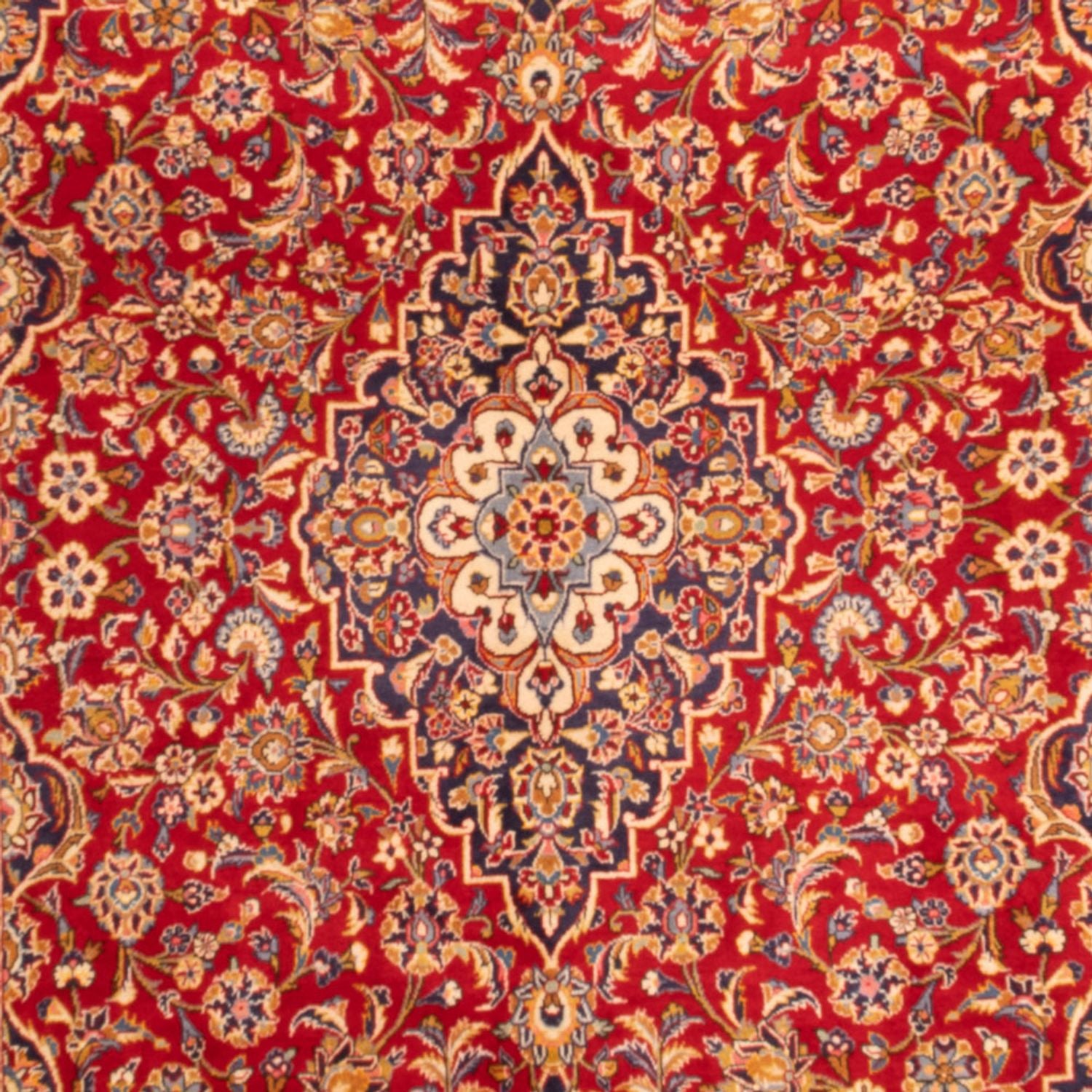 Tapis persan - Keshan - 368 x 246 cm - rouge