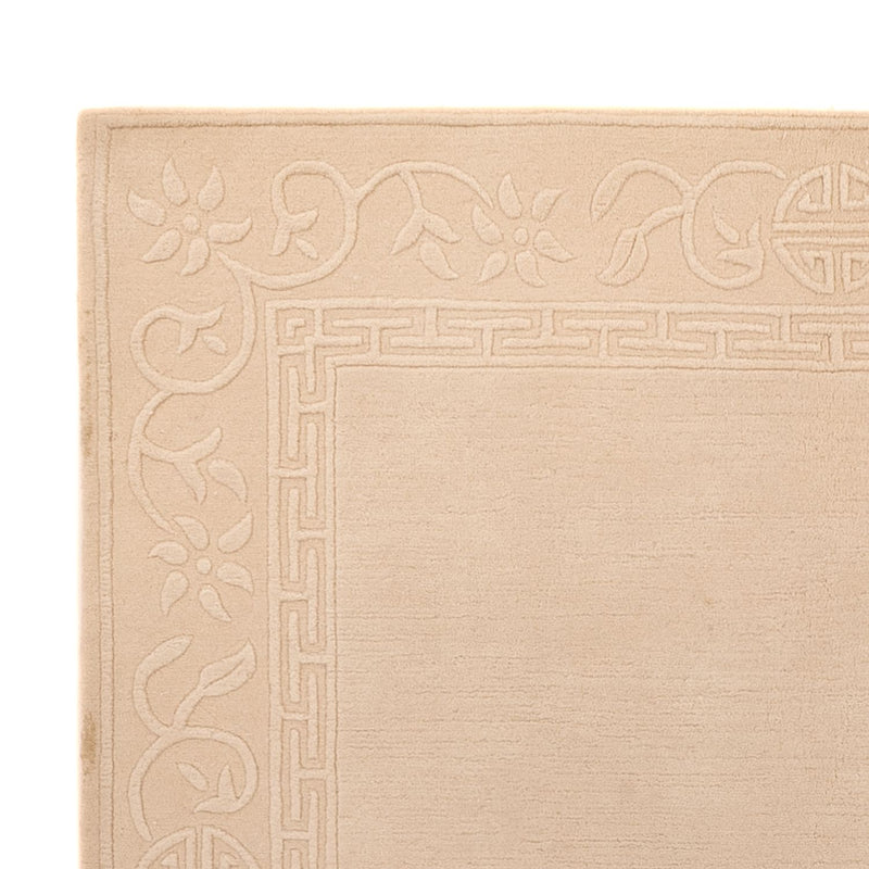 Tapis en laine - 201 x 144 cm - beige