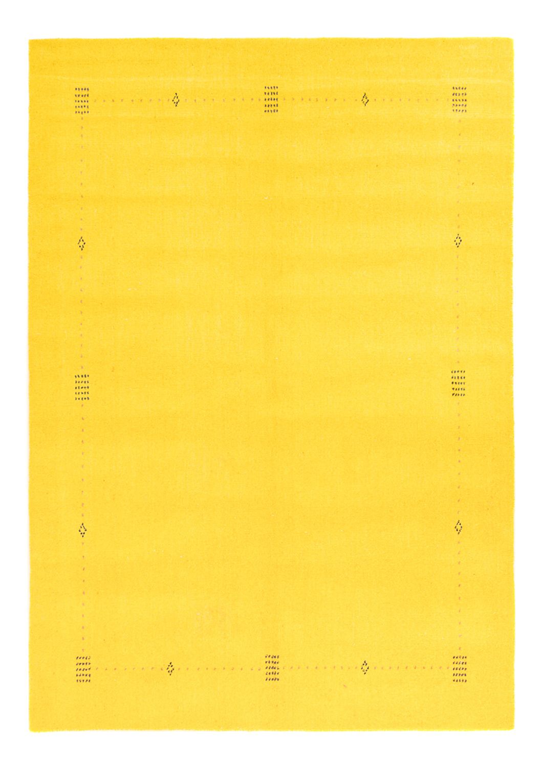 Tapis Gabbeh - Softy - 227 x 164 cm - jaune