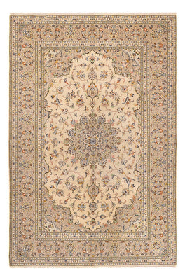 Tapis persan - Keshan - 295 x 194 cm - beige clair
