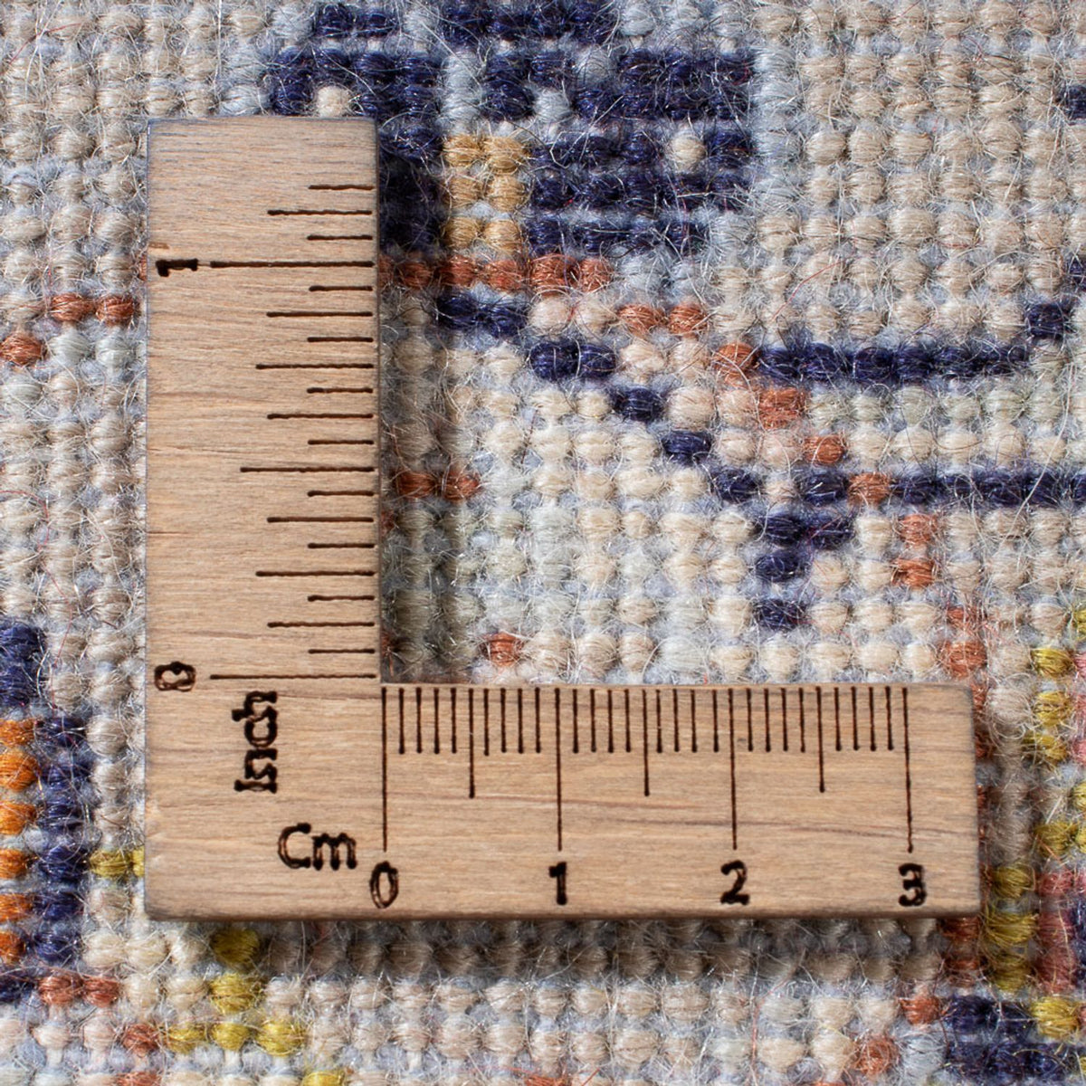 Tapis persan - Keshan - 295 x 194 cm - beige clair