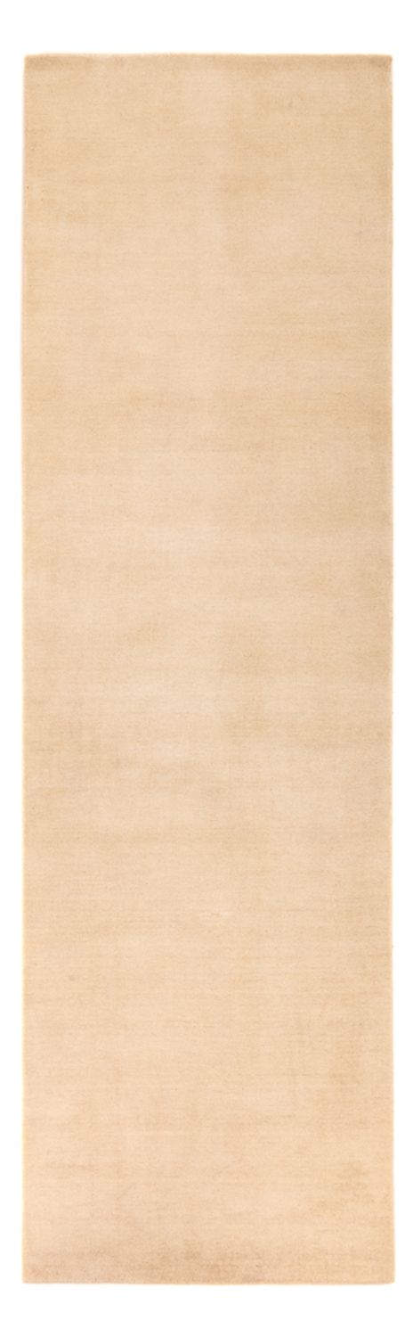 Tapis de couloir Tapis Gabbeh - Indus - 300 x 80 cm - beige