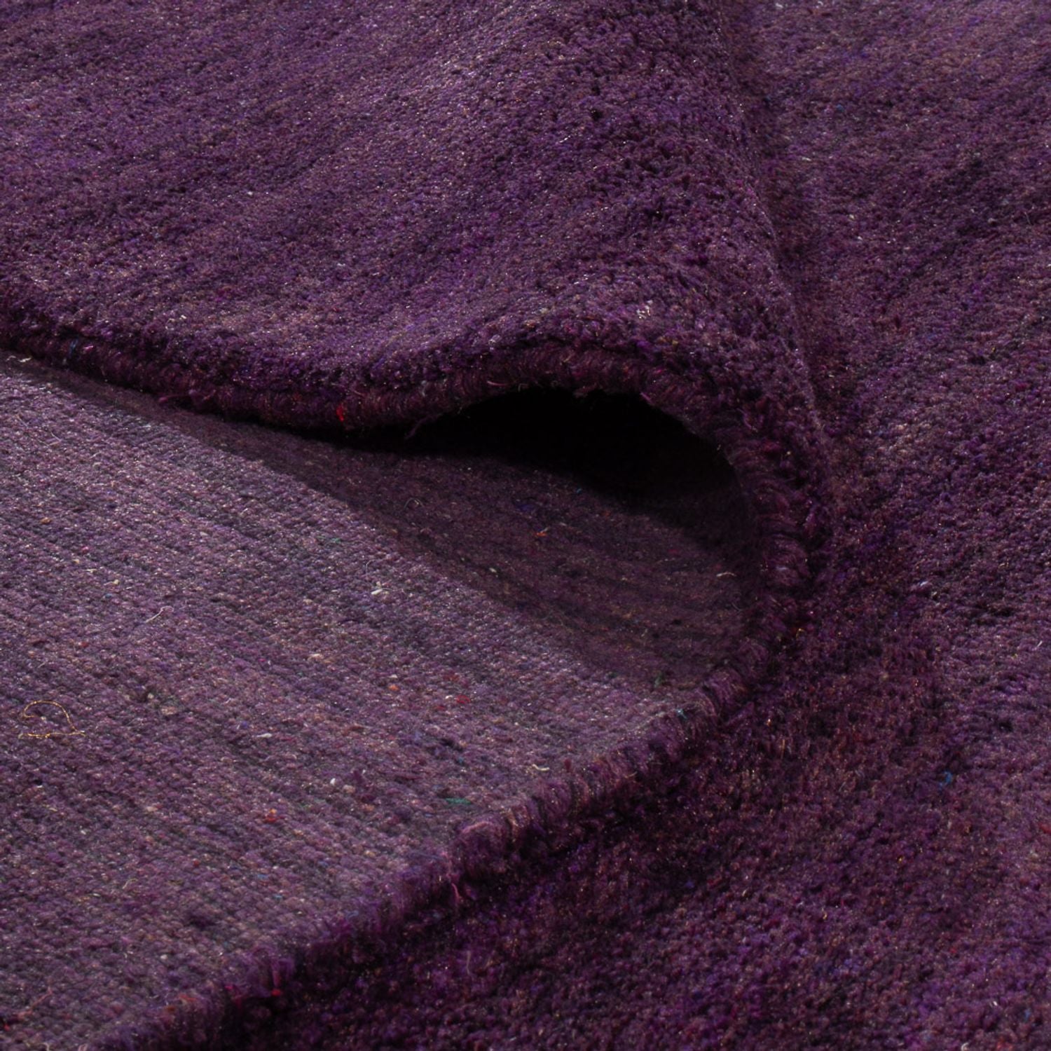 Tapis Gabbeh - Indus - 150 x 90 cm - violet