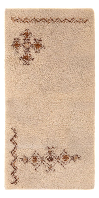 Tapis berbère - 143 x 75 cm - beige