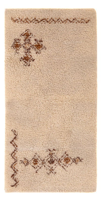 Tapis berbère - 143 x 75 cm - beige