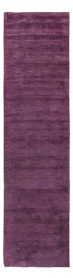 Tapis de couloir Tapis Gabbeh - Indus - 300 x 80 cm - violet