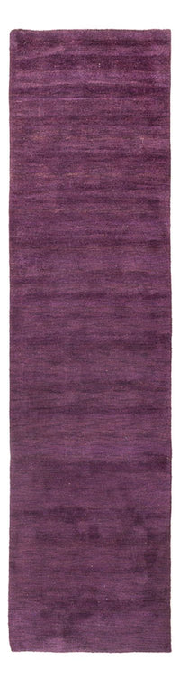 Tapis de couloir Tapis Gabbeh - Indus - 300 x 80 cm - violet