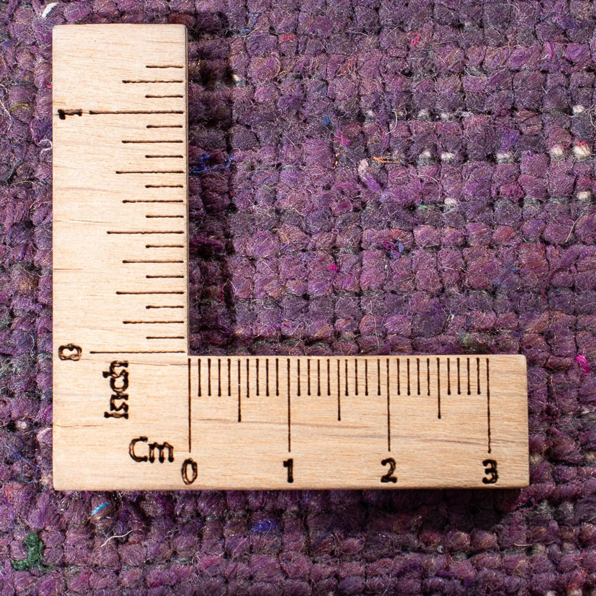 Tapis de couloir Tapis Gabbeh - Indus - 300 x 80 cm - violet