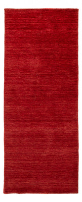 Tapis de couloir Tapis Gabbeh - Indus - 200 x 80 cm - rouge