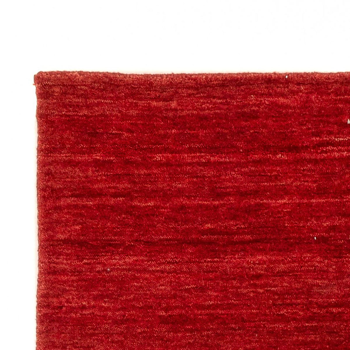 Tapis de couloir Tapis Gabbeh - Indus - 200 x 80 cm - rouge