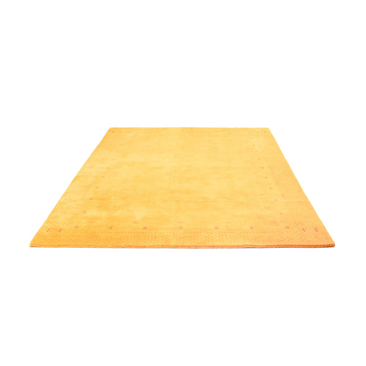 Tapis Gabbeh - Loribaft Indus - 244 x 180 cm - jaune