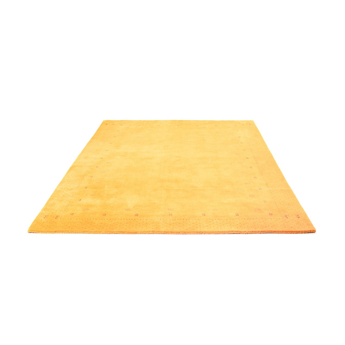Tapis Gabbeh - Loribaft Indus - 244 x 180 cm - jaune