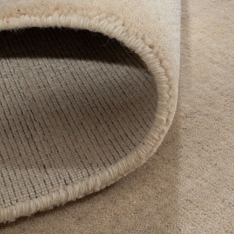 Tapis Gabbeh - Loribaft Indus carré  - 200 x 200 cm - beige