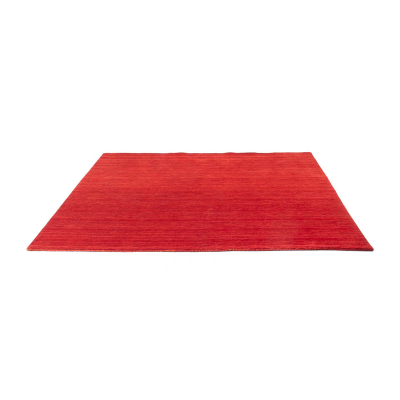 Tapis Gabbeh - Loribaft Indus carré  - 200 x 200 cm - rouge