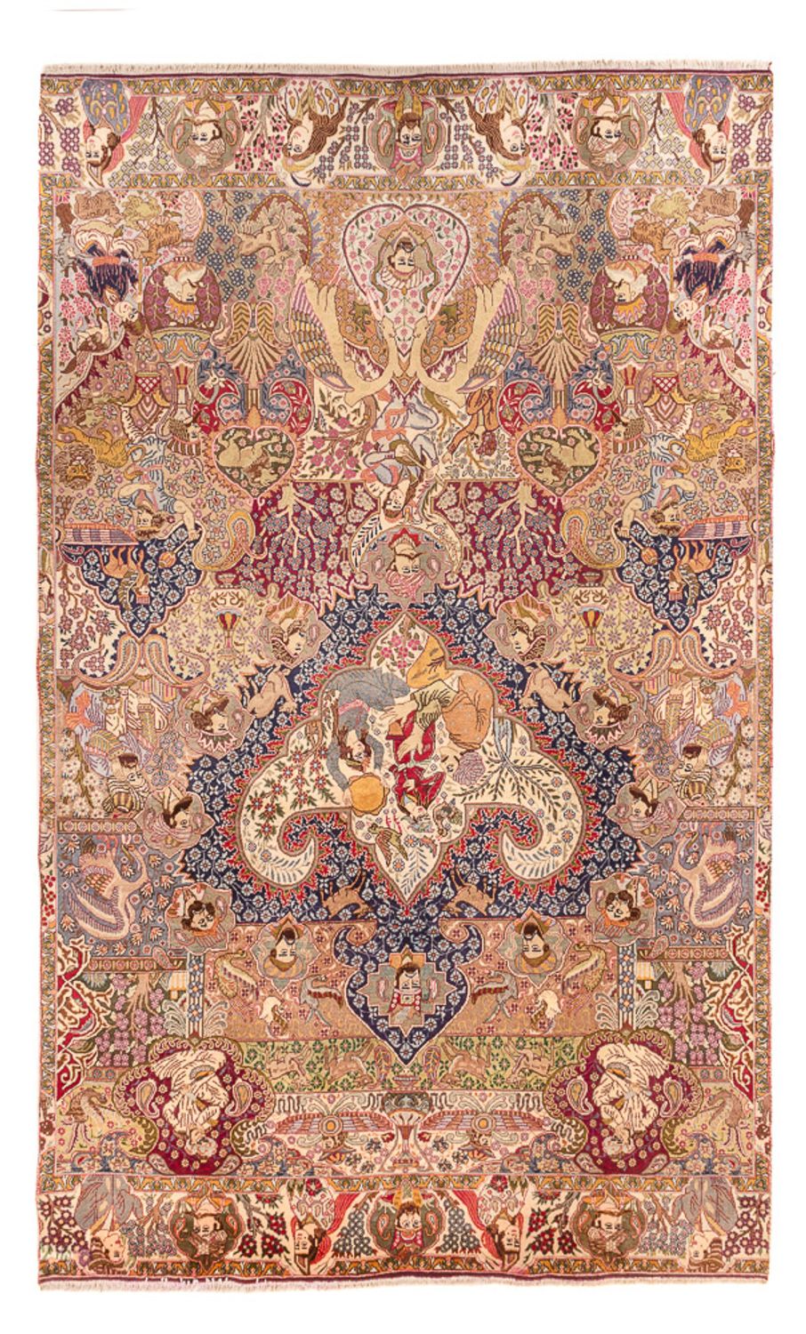 Tapis persan - Classique - 390 x 235 cm - multicolore