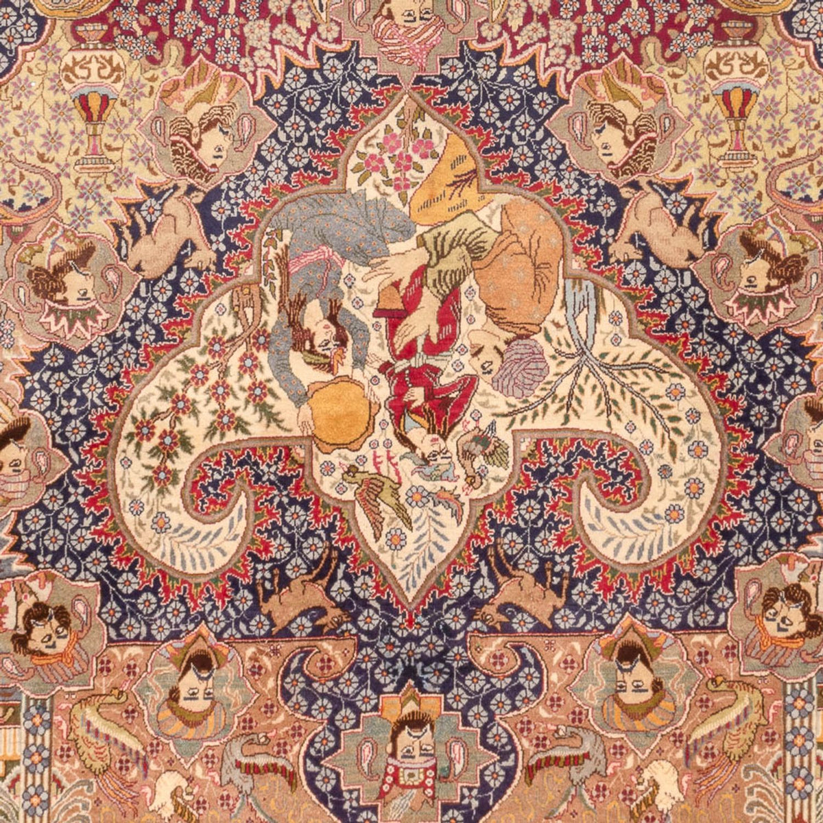 Tapis persan - Classique - 390 x 235 cm - multicolore