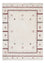 Tapis Gabbeh - Loribaft Softy - 90 x 60 cm - gris clair